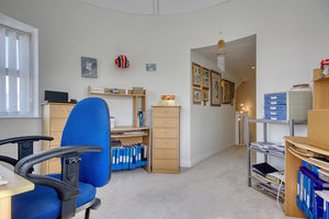 Turret Room (Office/Occasional Bedroom)- click for photo gallery